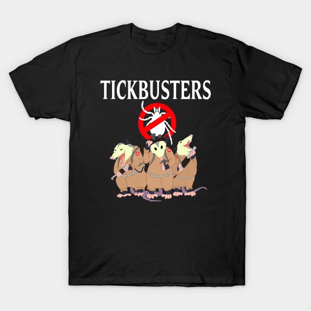 Tickbusters T-Shirt by Philip_de_Goya